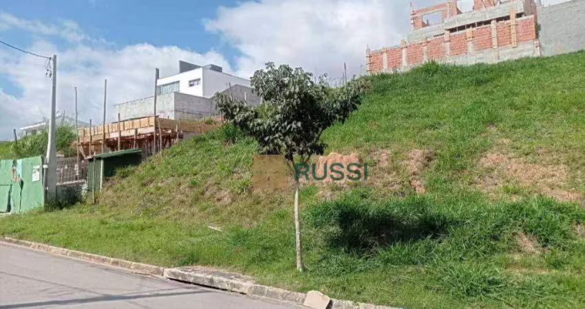 Terreno à venda, 377 m² por r$ 475.000,00 - condomínio verana - são josé dos campos/sp
