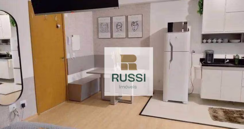 Apartamento com 1 dormitório mobiliado  para alugar, 40 m² por R$ 4.350/mês - Jardim Aquarius - São José dos Campos/SP
