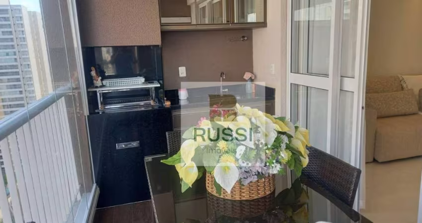 Apartamento com 2 dormitórios para alugar, 75 m² por R$ 4.443,28/mês - Jardim das Indústrias - São José dos Campos/SP