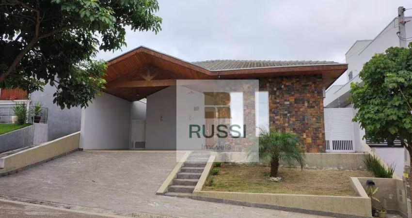 Casa com 3 dormitórios, 170 m² - venda por R$ 1.100.000,00 ou aluguel por R$ 6.250,00/mês - Condomínio Terras do Vale - Caçapava/SP