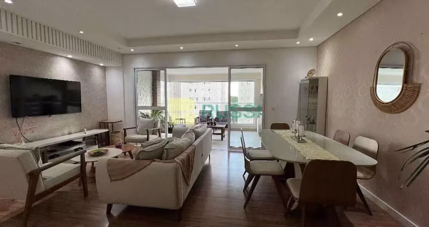Apartamento com 3 dormitórios à venda, 122 m² por r$ 1.300.000,00 - jardim das indústrias - são jos