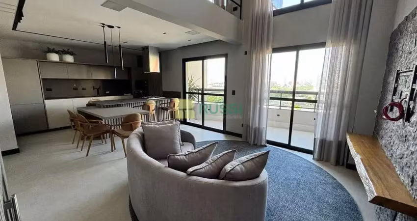 Apartamento com 1 dormitório à venda, 94 m² por r$ 1.150.000,00 - jardim aquarius - são josé dos ca