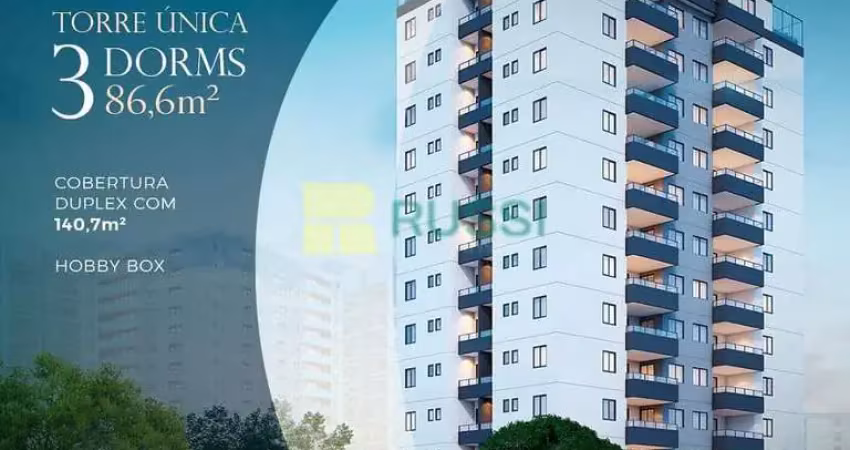 Apartamento duplex com 3 dormitórios à venda, 140 m² por r$ 1.900.000,00 - parque residencial aquar