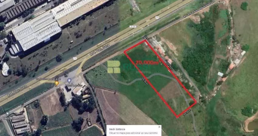 Área à venda, 20000 m² por r$ 38.580.000,00 - vila galvão - caçapava/sp