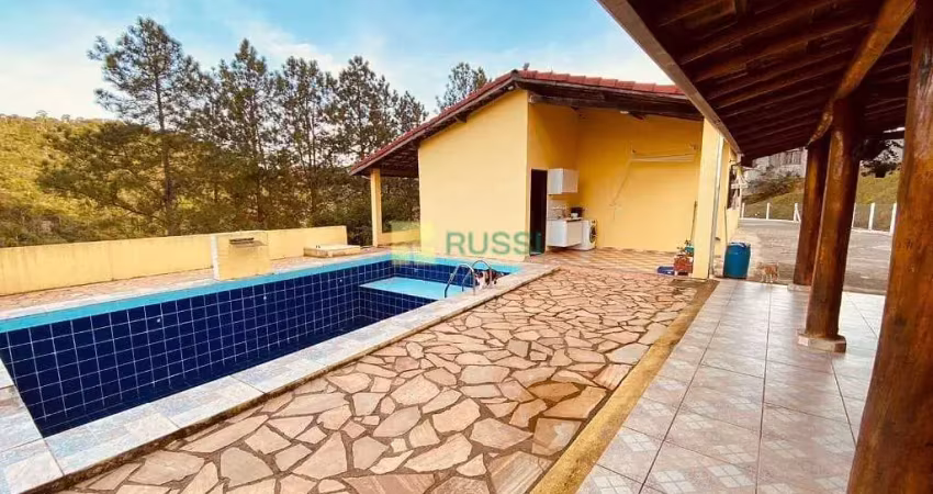 Chácara com 3 dormitórios à venda, 24000 m² por r$ 1.000.000,00 - souzas - monteiro lobato/sp
