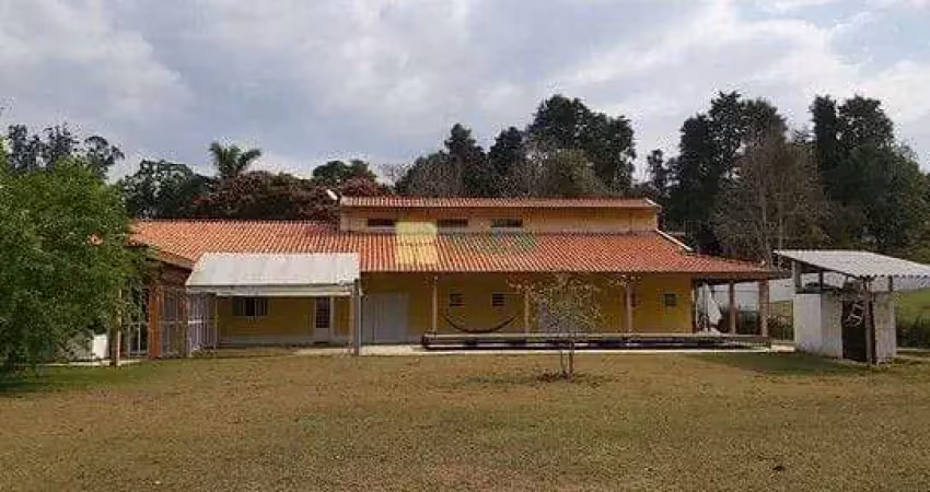 Chácara com 5 dormitórios, 6000 m² - venda por r$ 1.600.000,00 ou aluguel por r$ 5.700,00/mês - bom