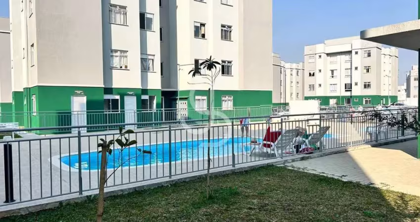 Apartamento para locação em araucária, costeira, 2 dormitórios, 1 banheiro, 1 vaga