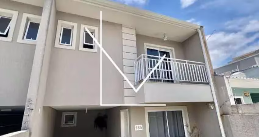 Sobrado para venda em araucária, iguaçu, 3 dormitórios, 1 suíte, 2 banheiros, 2 vagas