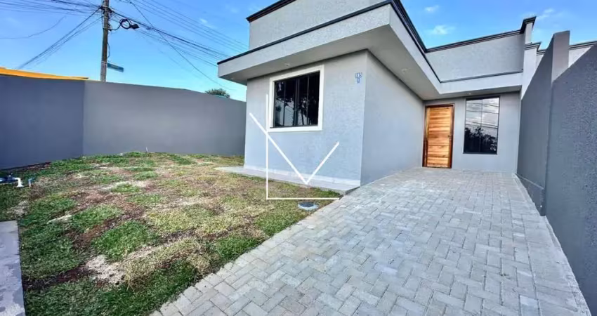 Casa para venda em araucária, campina da barra, 2 dormitórios, 1 banheiro, 2 vagas