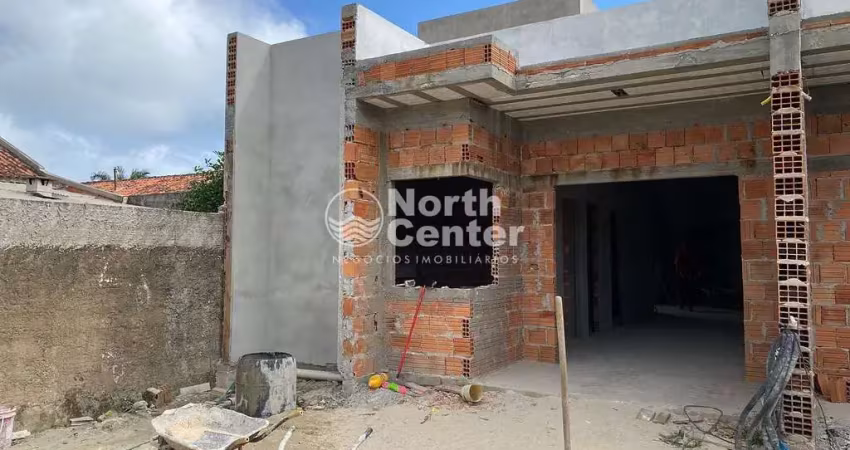 Casa semi geminada n°1 á venda, bairro salinas, balneário barra do sul, sc