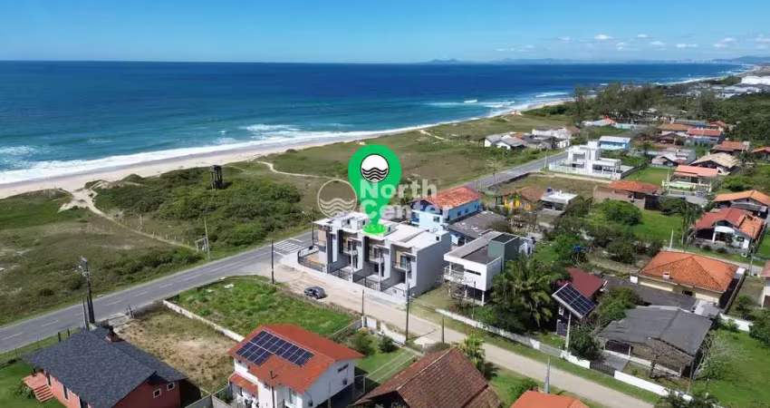 Sobrado geminado de frente para o mar à venda, bairro salinas, balneário barra do sul, sc