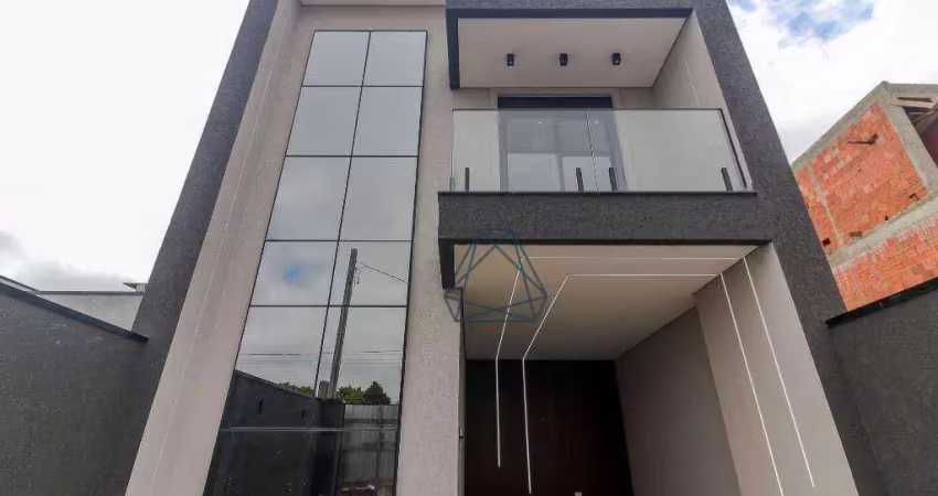 Sobrado com 3 quartos à venda, pioneiros - fazenda rio grande/pr