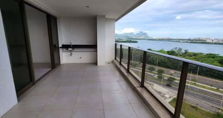 Apartamento com 4 quartos, dependências e 2 vagas pronto na barra