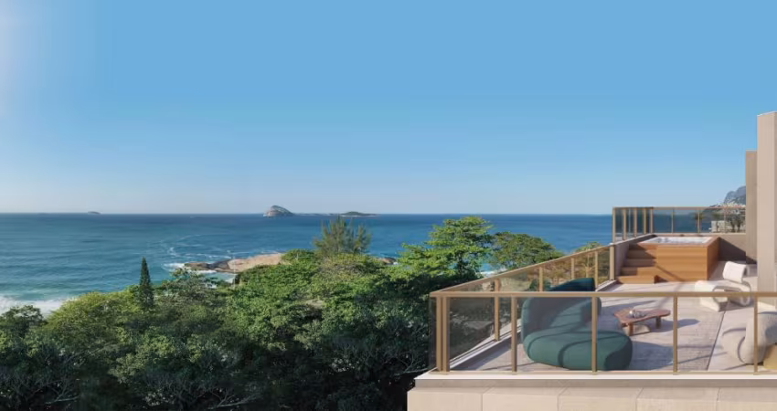 Cobertura duplex de 2 Quartos e 1 Vaga em Copacabana