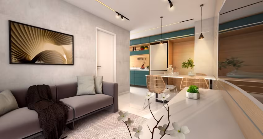 Apartamento de Quarto e Sala com garagem na Tijuca