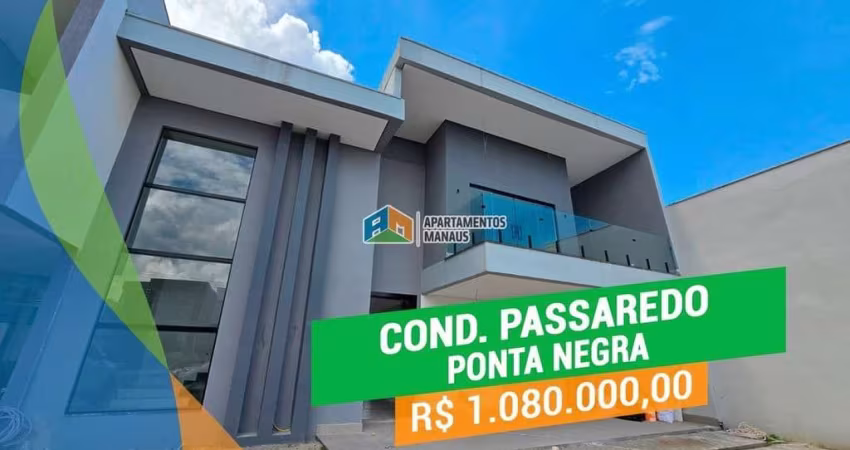 Casa em condomínio fechado com 3 quartos à venda na Avenida do Turismo, Ponta Negra, Manaus