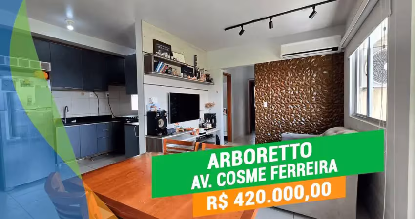 Arboretto 3qts/1st c/ varanda gourmet e modulado aleixo