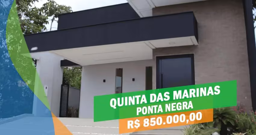 Casa em condomínio fechado com 4 quartos à venda na Avenida Frederico Baird, 964, Ponta Negra, Manaus