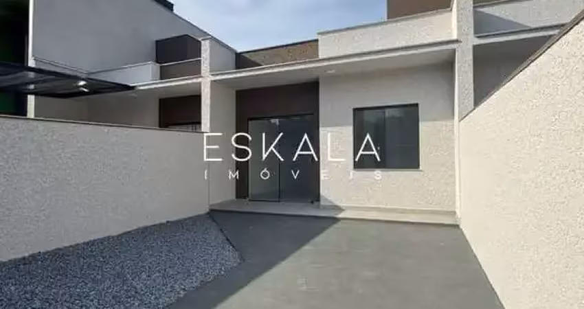 Casa geminada com 2 quartos, bairro estrada nova, jaraguá do sul
