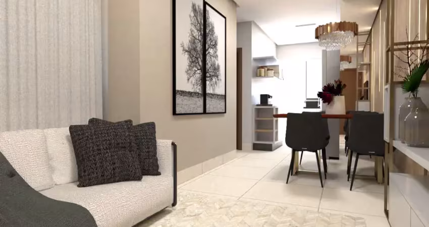 Apartamento à venda, 2 quartos, 1 vaga, Tibery - Uberlândia/MG