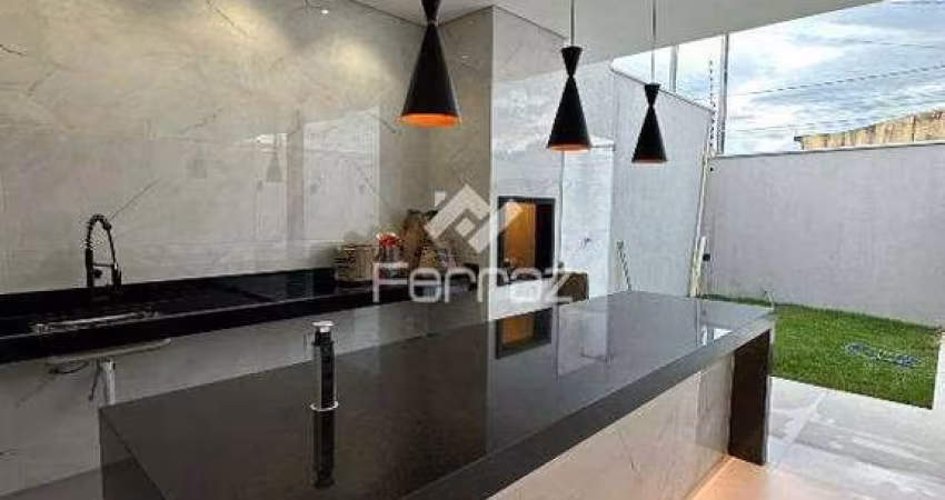 Casa à venda, 3 quartos, 1 suíte, 4 vagas, Jardim Brasília - Uberlândia/MG