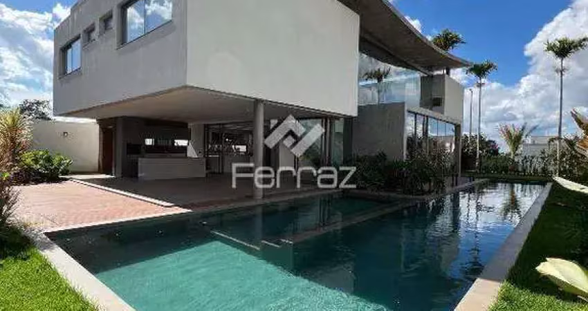 Casa em condomínio fechado à venda, 4 suítes, 6 vagas, solares da gavea - uberlândia/mg