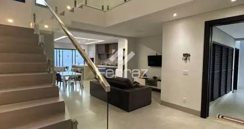 Casa em condomínio fechado à venda, 3 suítes, 5 vagas, condomínio raros - uberlândia/mg