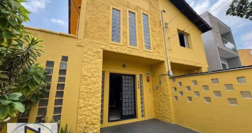 Sobradoo comercial c/ 3 pavimentos - 4 salas, 3 banheiros,  para alugar, 155 m² por r$ 4.500/mês - nova petrópolis - são bernardo do campo/sp