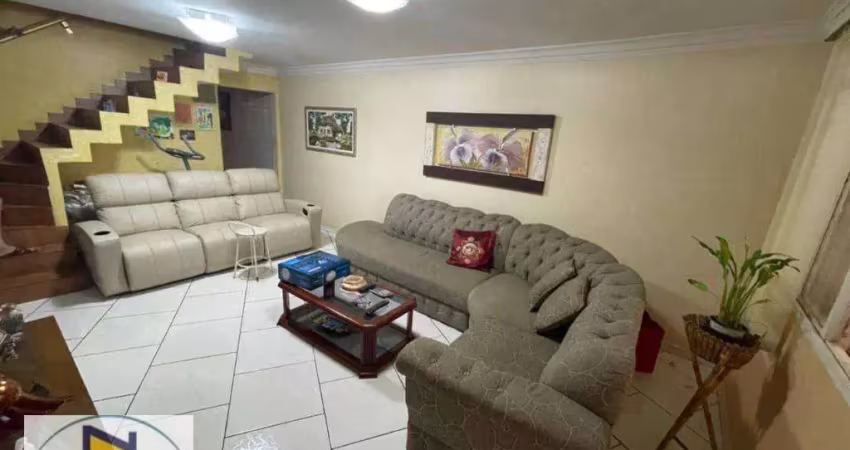 Sobrado com 3 dormitórios à venda, 130 m² por r$ 670.000,00 - vila vivaldi - são bernardo do campo/sp