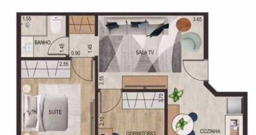 Cobertura de 3 quartos, 100m² no bairro Assunção, em São Bernardo do Campo