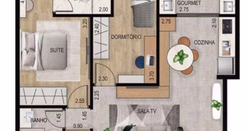Cobertura de 3 quartos, 100m² no bairro Assunção, em São Bernardo do Campo