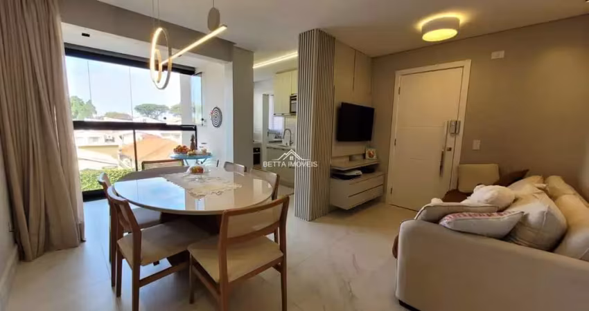 Apartamento para venda em curitiba, santa quitéria, 2 dormitórios, 1 suíte, 2 banheiros, 2 vagas