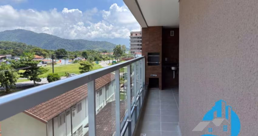 Apartamento novo com 2 suítes + lavabo varanda em todos os cômodos área de lazer super completa no Tenório Ubatuba SP