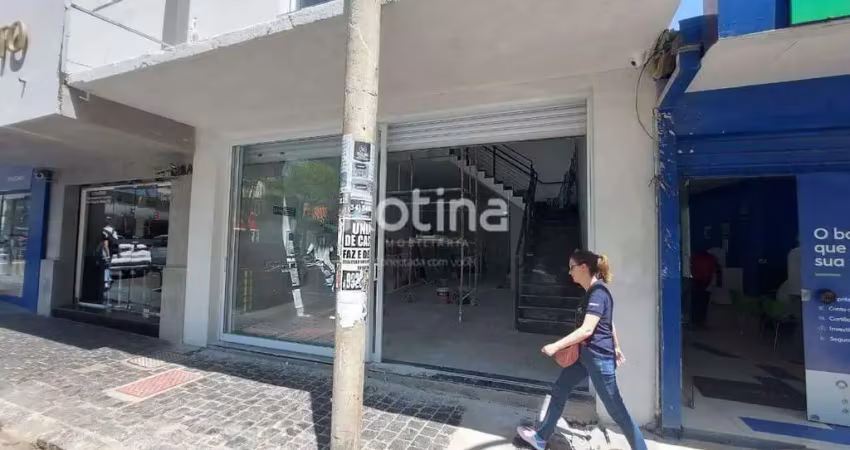 Loja para alugar, centro - uberlândia/mg - rotina imobiliária