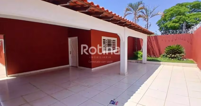 Casa para alugar, 3 quartos, tubalina - uberlândia/mg - rotina imobiliária