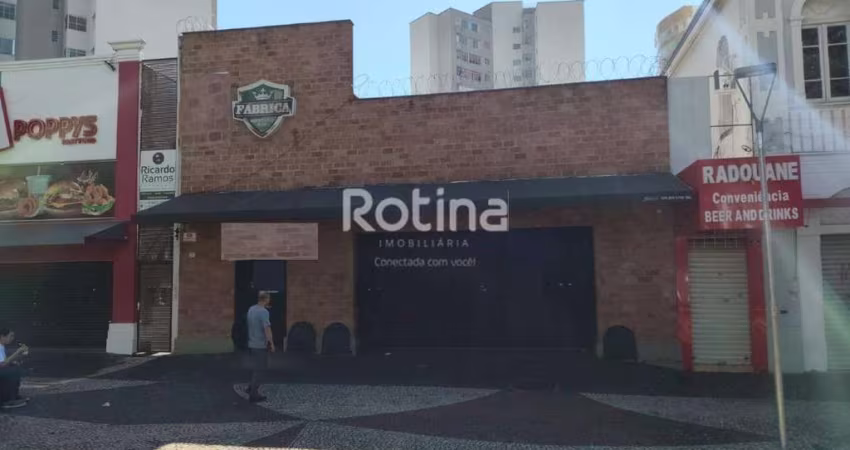 Loja para alugar, Fundinho - Uberlândia/MG - Rotina Imobiliária