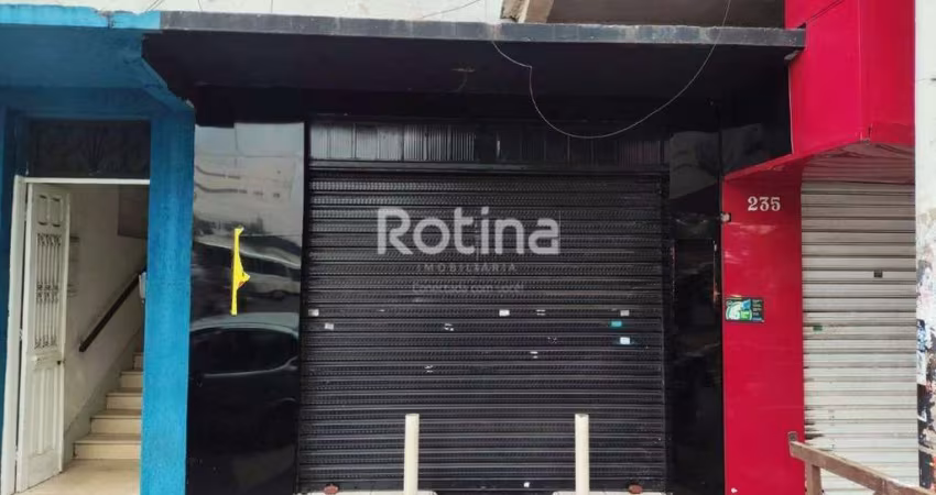 Loja para alugar, Martins - Uberlândia/MG - Rotina Imobiliária