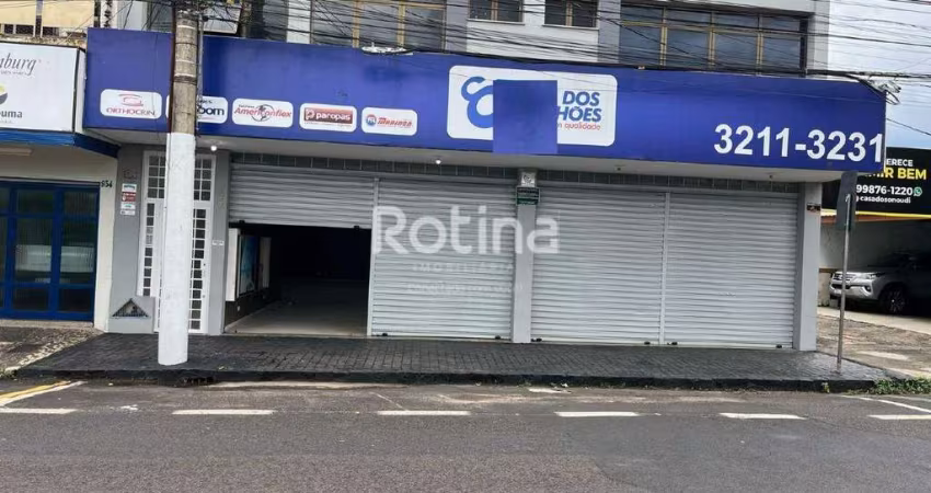 Loja para alugar, Martins - Uberlândia/MG - Rotina Imobiliária