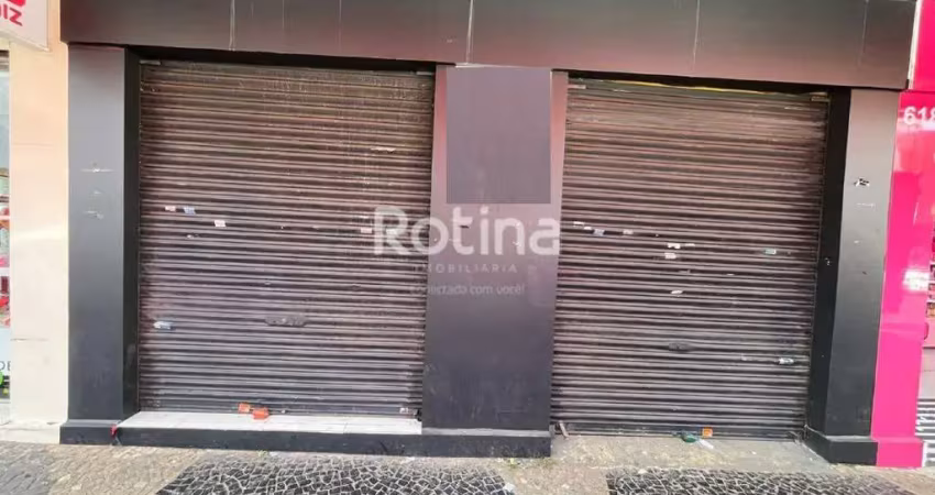 Loja para alugar, centro - uberlândia/mg - rotina imobiliária