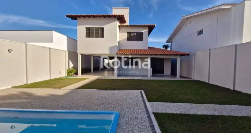 Casa para alugar, 3 quartos, jardim karaíba - uberlândia/mg - rotina imobiliária