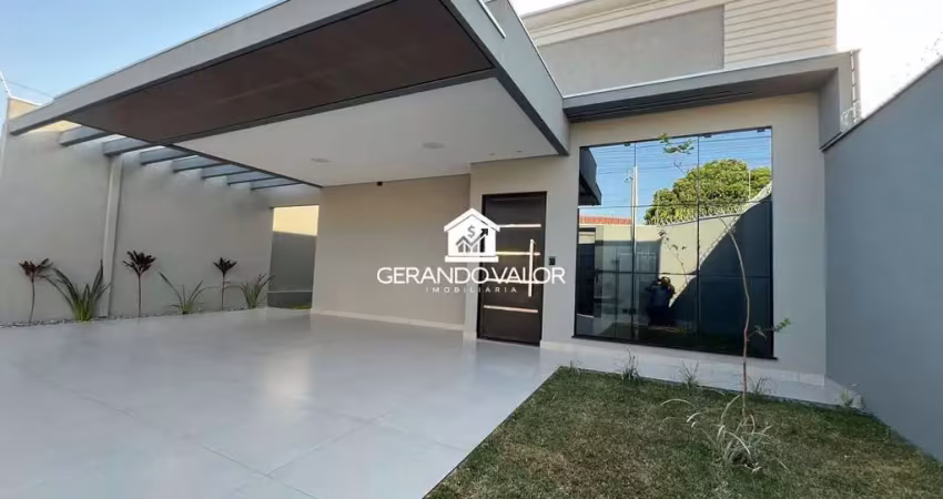 Casa com 2 quartos à venda na Rua Centro Oeste, 377, Pioneiros, Campo Grande