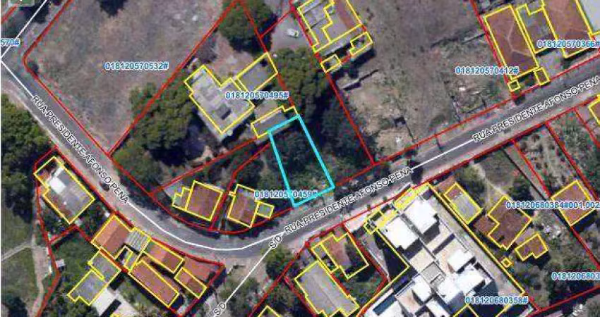 Terreno comercial à venda na Rua Presidente Afonso Pena, Quilombo, Cuiabá