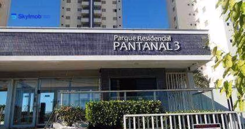 Apartamento com 3 quartos, 2 suites para alugar, 101m² por R$ 6.000/mês (Pacote) - Parque Pantanal 3 - Jardim Aclimação - Cuiabá/MT
