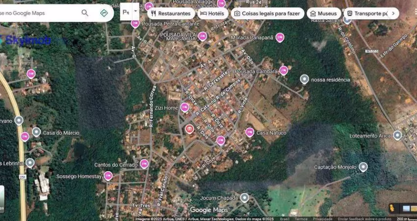Terreno à venda, 600 m² por r$ 150.000 - centro - chapada dos guimarães/mt