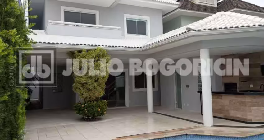 Casa em condomínio fechado com 5 quartos à venda na Rua Luís Orlando Cardoso, Barra da Tijuca, Rio de Janeiro
