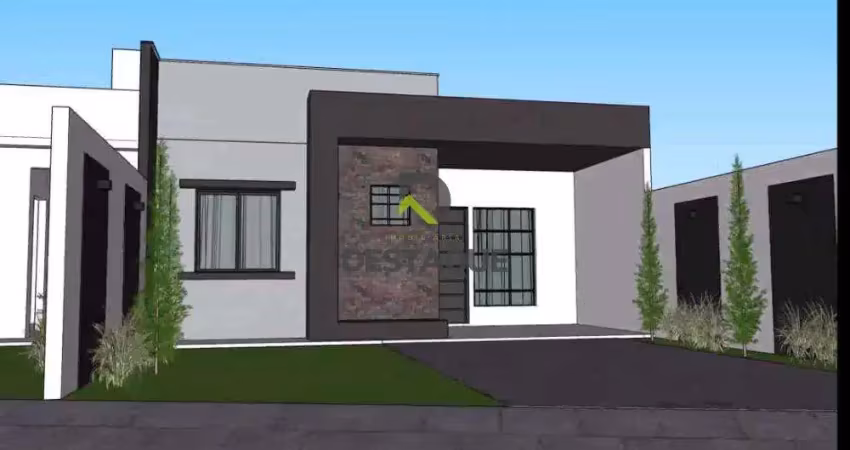 Casa em construção com 1 suite e 2 dormitorios- bairro santa felicidade