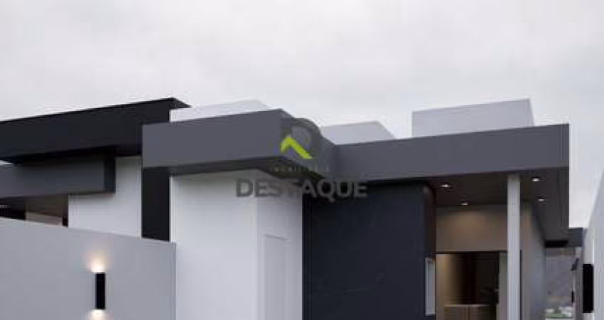 * CASA NOVA COM PROJETO MODERNO E 03 QUARTOS