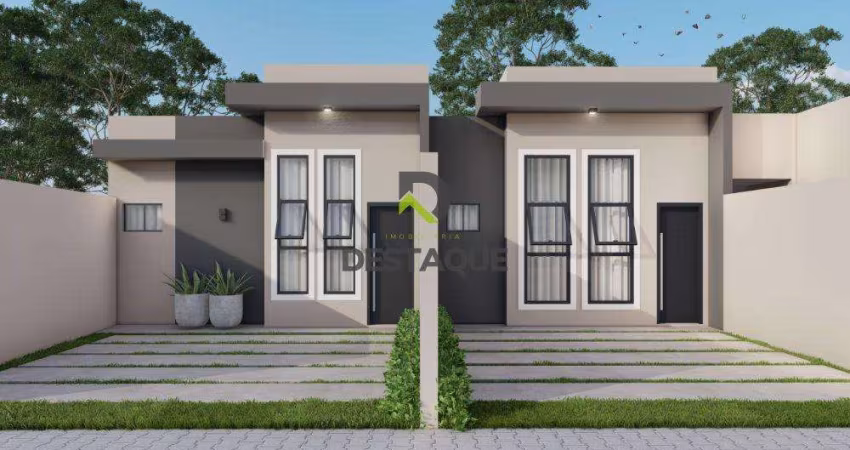 Casa em construção com 2 Dormitorios- Bairro Santa Felicidade
