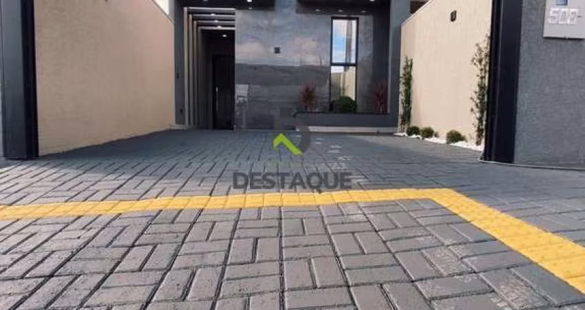 * CASA NOVA MODERNA A VENDA COM 02 QUARTOS