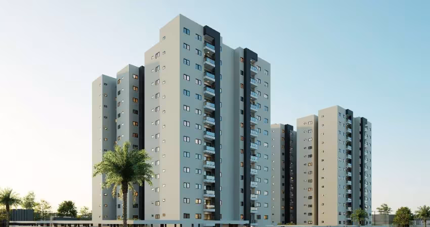 Apartamento em construção Ed. Euville com  1 suite e 2 quartos- Bairro Fag